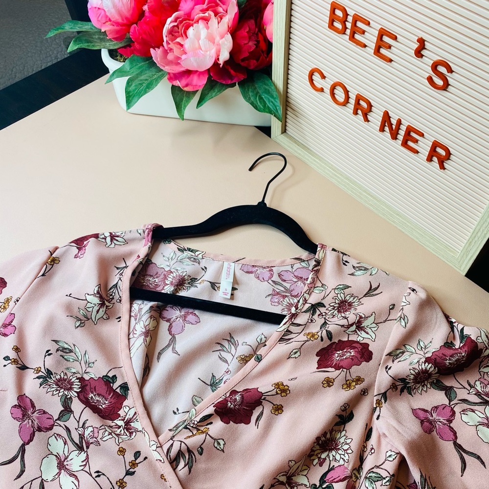 Womens Xhilaration Multi colored floral Dress